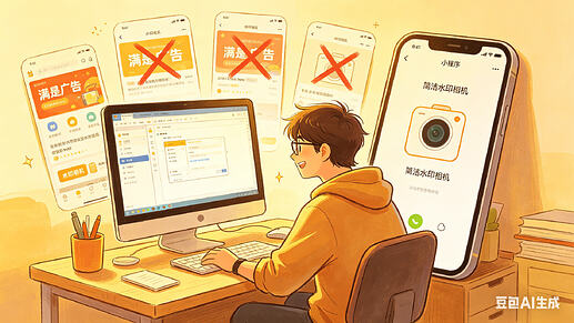 SOLO半小时开发打卡水印相机