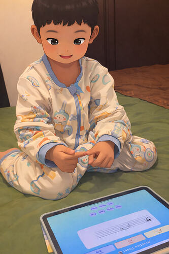 扳着手指计算连音节奏时值