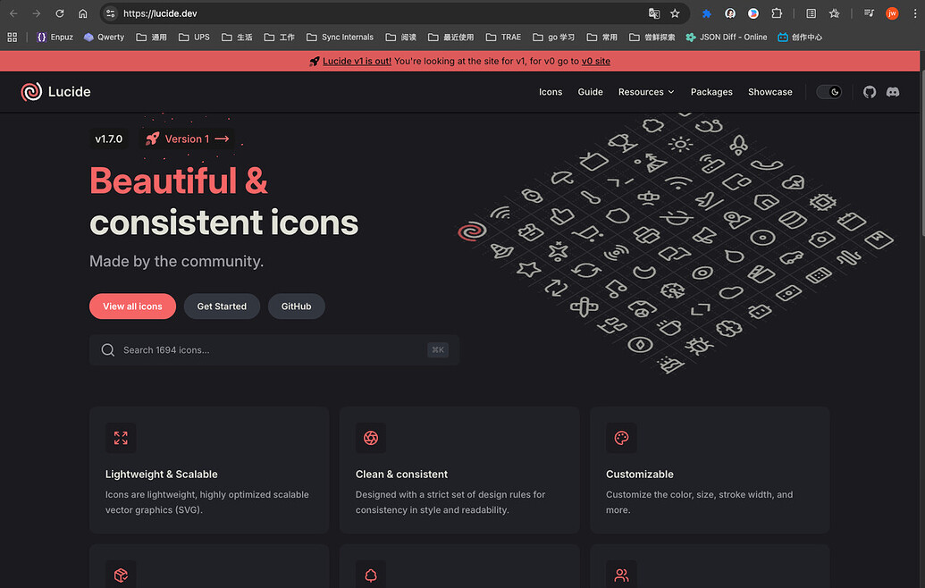 好用的开源图标库推荐:Lucide Icons - 互动交流 - TRAE 官方中文社区