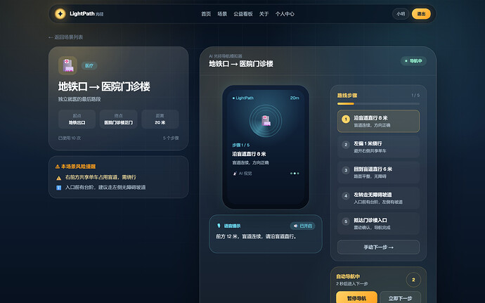 产品运行 - 自动导航