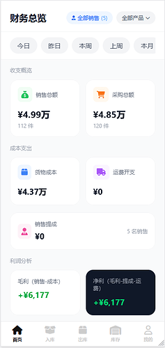 充电桩进销存erp系统1