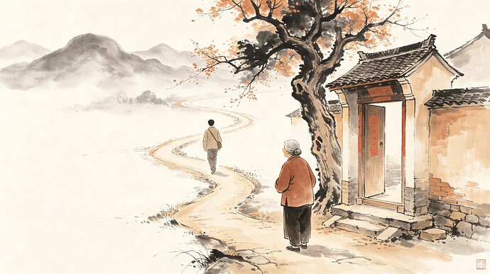 04_村口送别