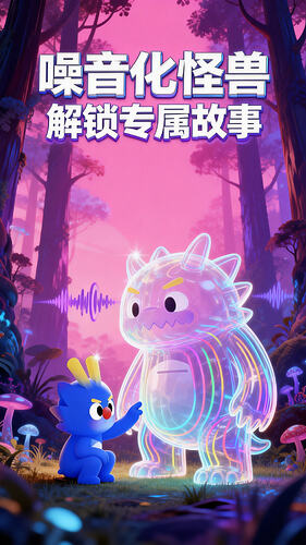 宣传海报_噪音化怪兽解锁故事
