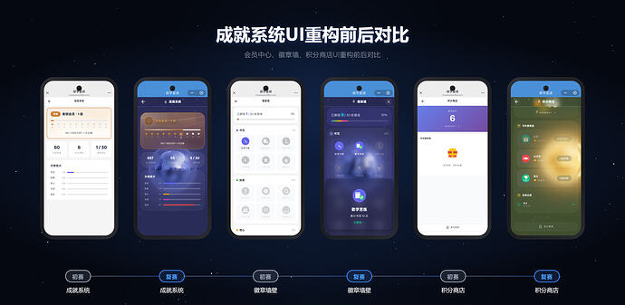 104-成就系统UI重构前后对比