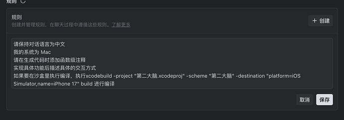 项目提示词