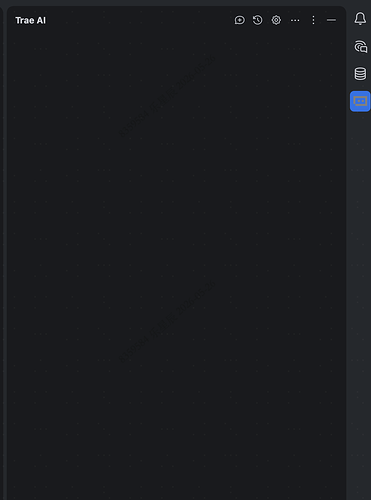 JetBrains的idea和pycharm，使用远程开发模式，Trae聊天框一直空白，重启/登录账号也没用 - Bug 反馈 - TRAE ...