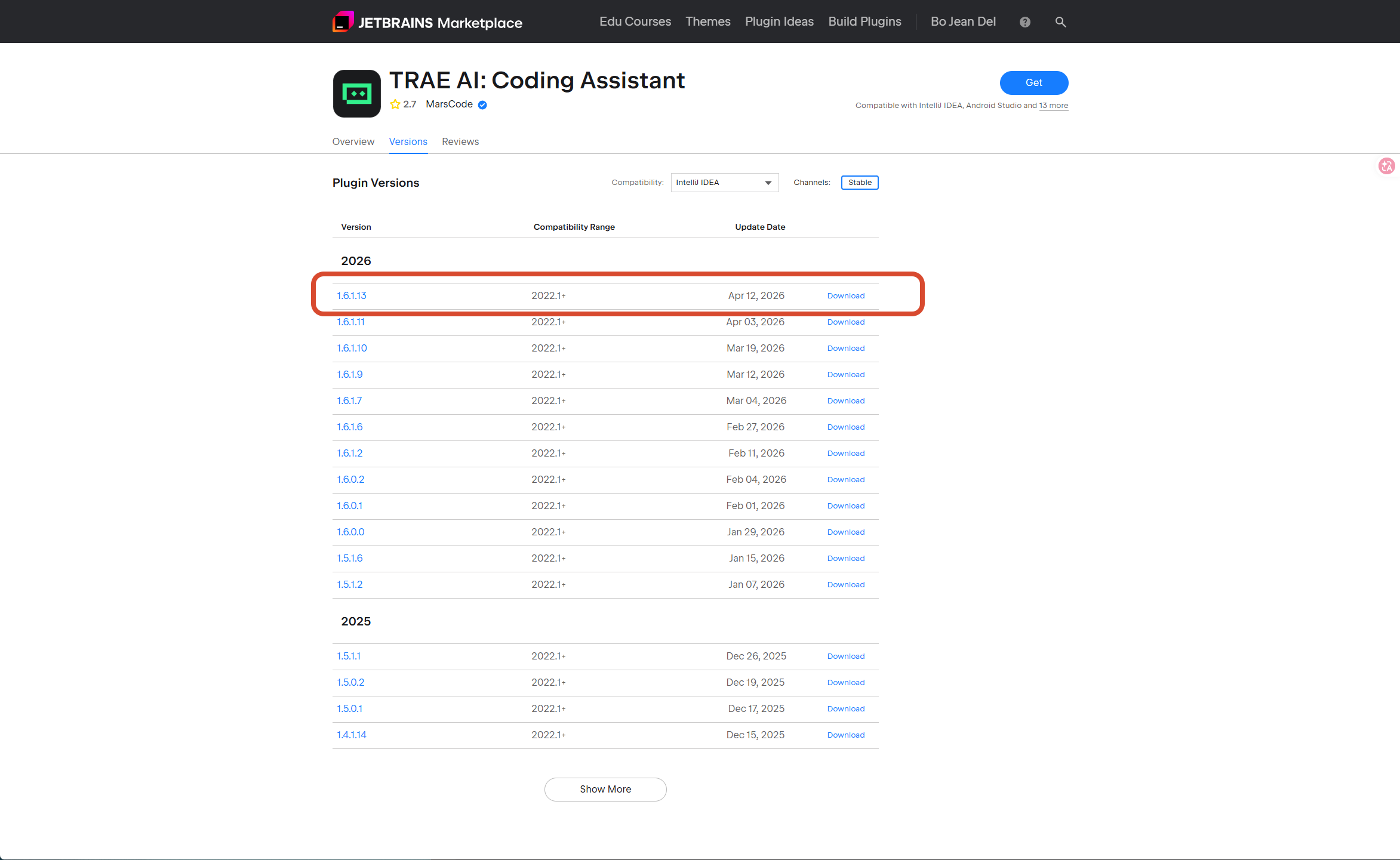 IntelliJ IDEA 的 TRAE AI: Coding Assistant 插件 代码补全无效 - Bug 反馈 - TRAE 官方中文社区
