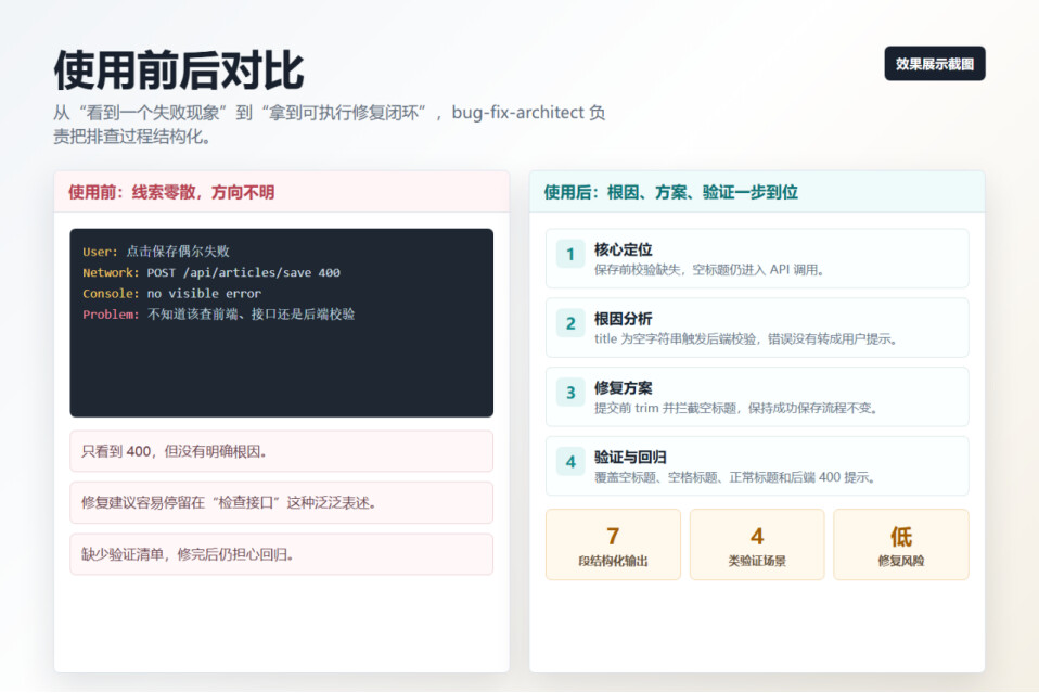 【Skill 创作】我做了一个帮开发者系统定位 Bug 根因的 Skill - SOLO技能创作赛 - TRAE 官方中文社区