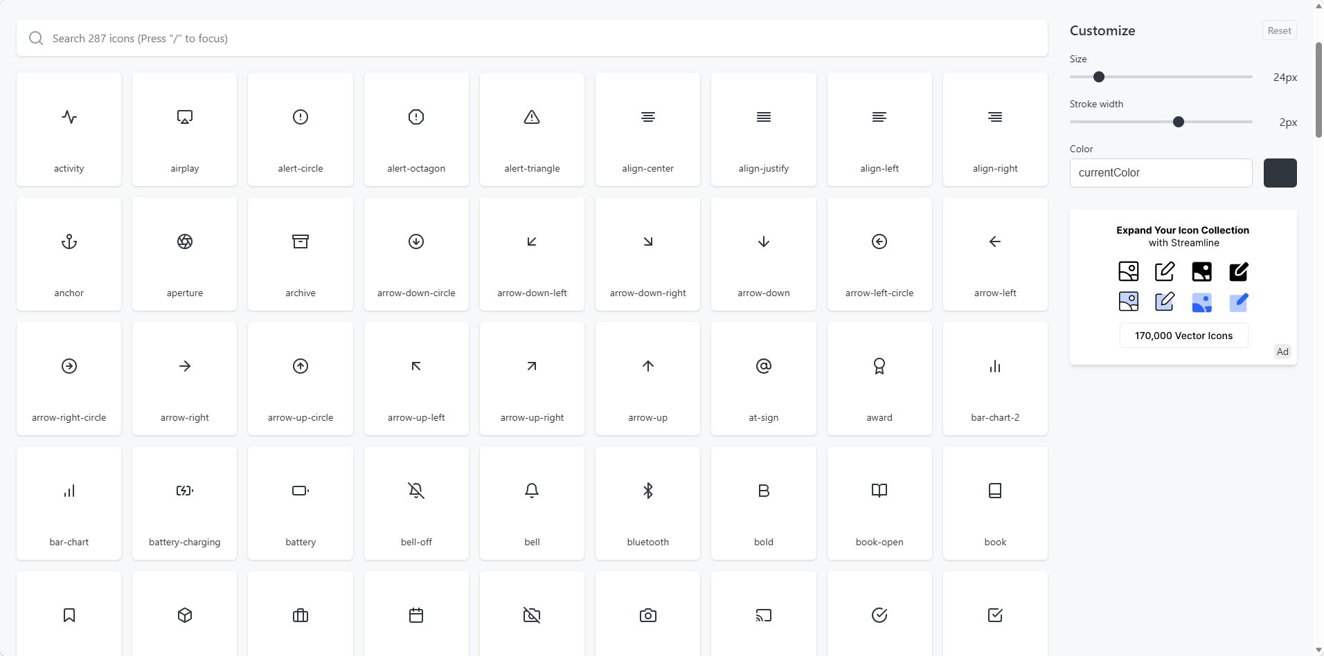 经典极简开源图标｜Feather Icons - 互动交流 - TRAE 官方中文社区