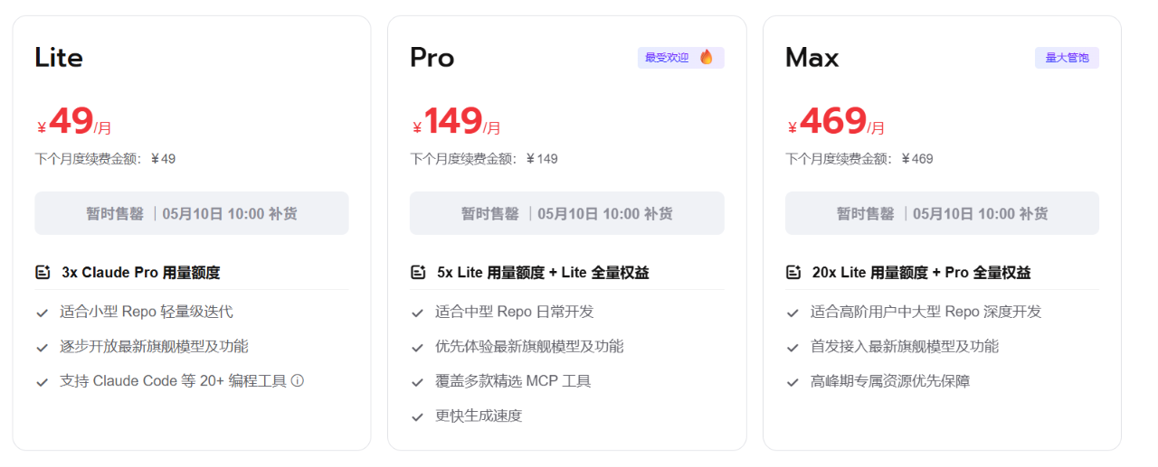 如果不给选择...论各大厂的 Coding Plan 哪个是优选？ - 互动交流 - TRAE 官方中文社区